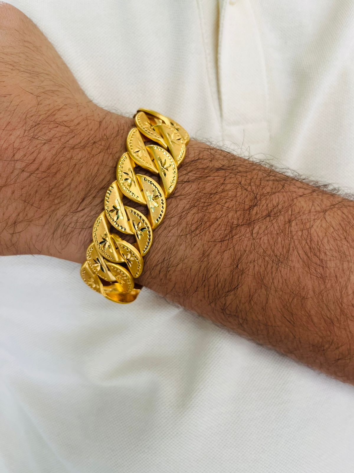 Vintage 18K Gold Woven Bracelet, 7.25” Long – Alpha & Omega Jewelry